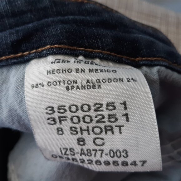 Lee Jeans Women's Size 8 SHORT Bootcut Slender Secret Lower On The Waist Denim - Picture 12 of 12